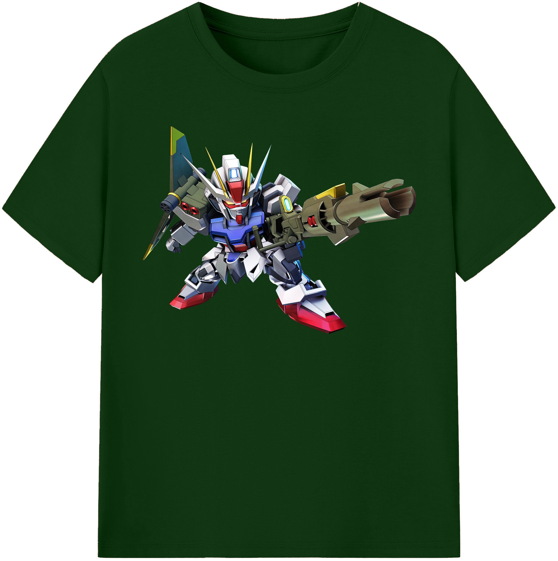 （画像用） 機動戦士ガンダム Mobile Suit Gundam 綿100％半袖Tシャツ（フロントプリント）